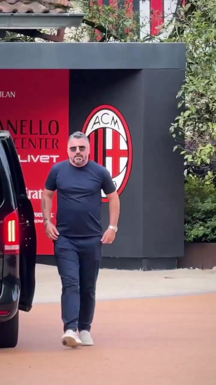 加图索今日造访米兰内洛基地 与阿莱格里及塔雷举行会谈