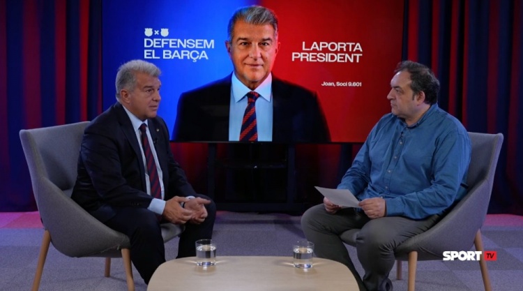 足球赛事-拉波尔塔：巴托梅乌支持丰特我并不惊讶，因为他们是一路货色